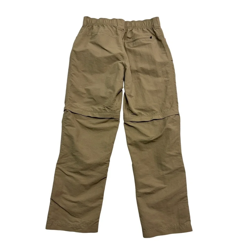 The North Face Small Short 30/32x28 Tan Zip Off Convertible Pants Shorts Hiking